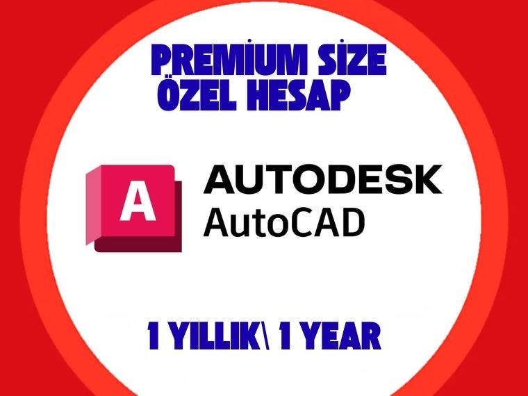 Autodesk AutoCAD – 1 Yıllık Abonelikle Tasarımda Zirveye Ulaşın