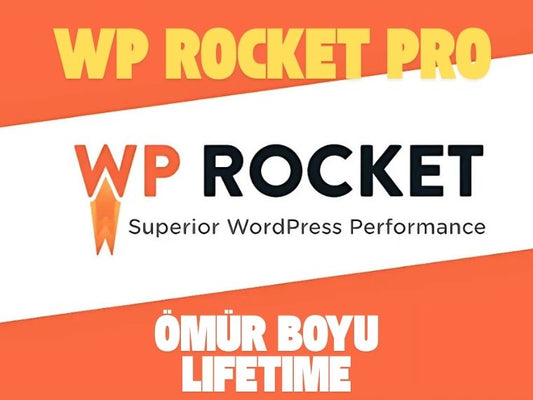 WP Rocket Pro Ömür Boyu Lisansı – WordPress Sitenizi Işık Hızına Çıkarın
