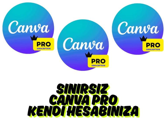 Canva Pro Üyeliği – Tüm Premium Özelliklerle Tasarımda Özgürlüğün Keyfini Çıkarın