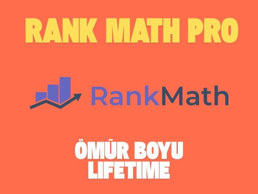 Rank Math Pro Ömür Boyu Lisansı – Sınırsız SEO Modülüyle Google Birinciliğine Oynayın